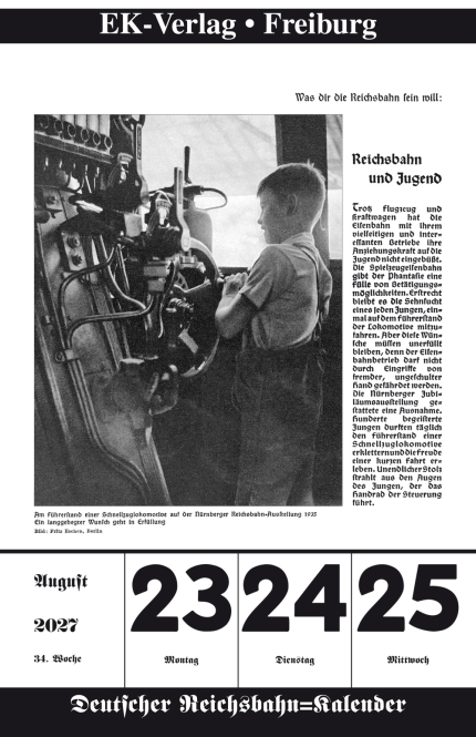 Deutscher Reichsbahn-Kalender 2027 – Bild 2