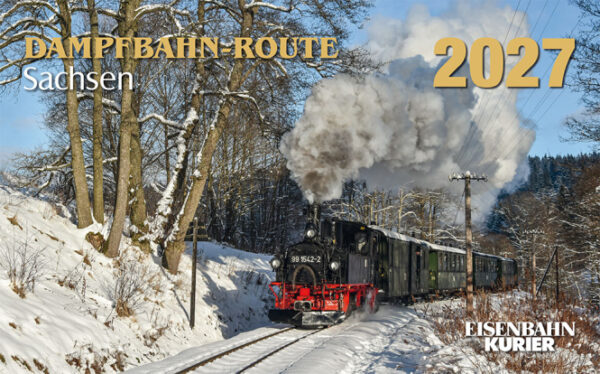 Dampfbahn-Route Sachsen 2027