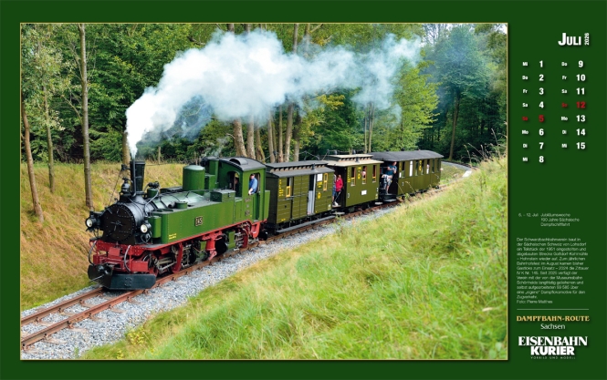 Dampfbahn-Route Sachsen 2026