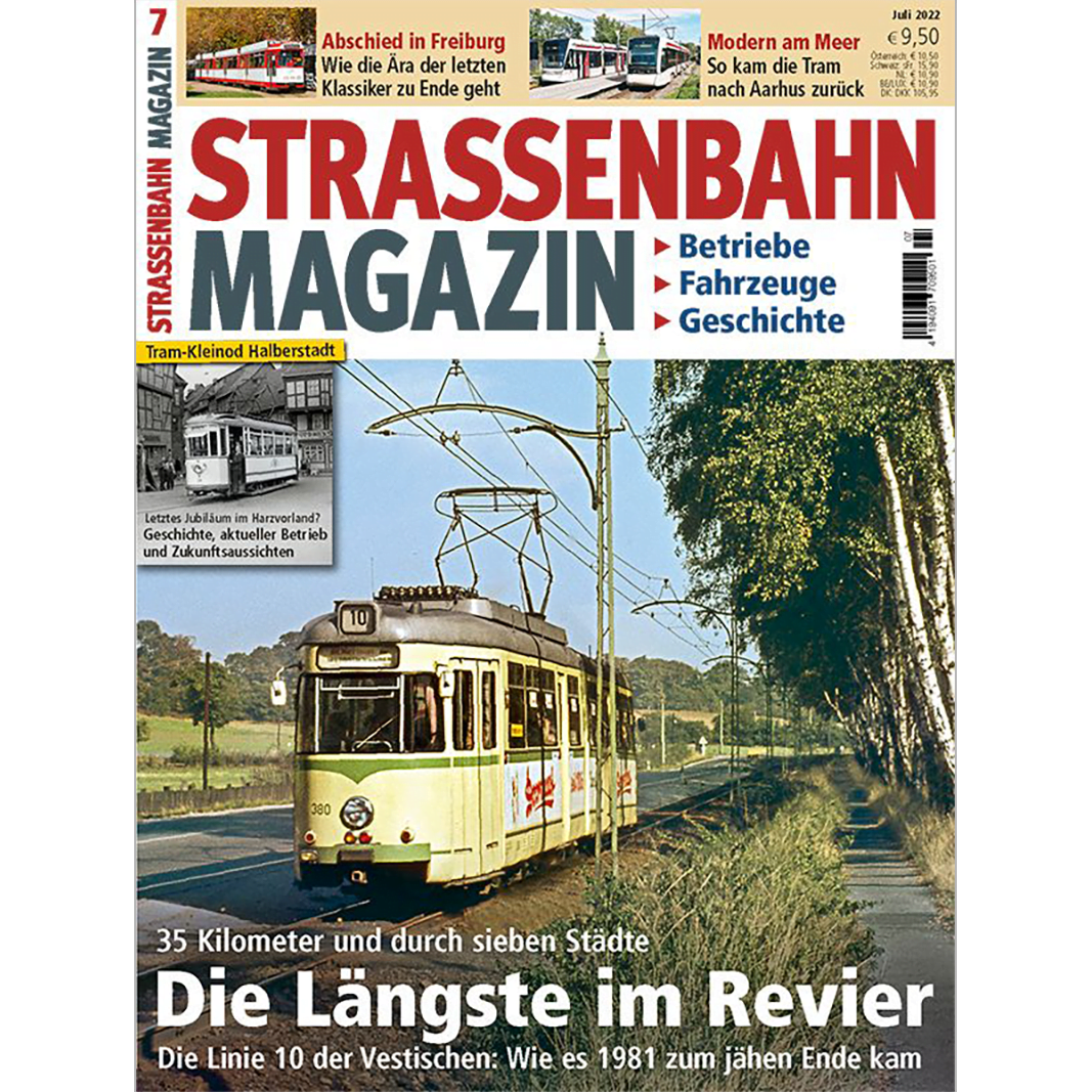 Stra enbahn Magazin 07 22 Mixmediastore Your Trainstore GeraMond